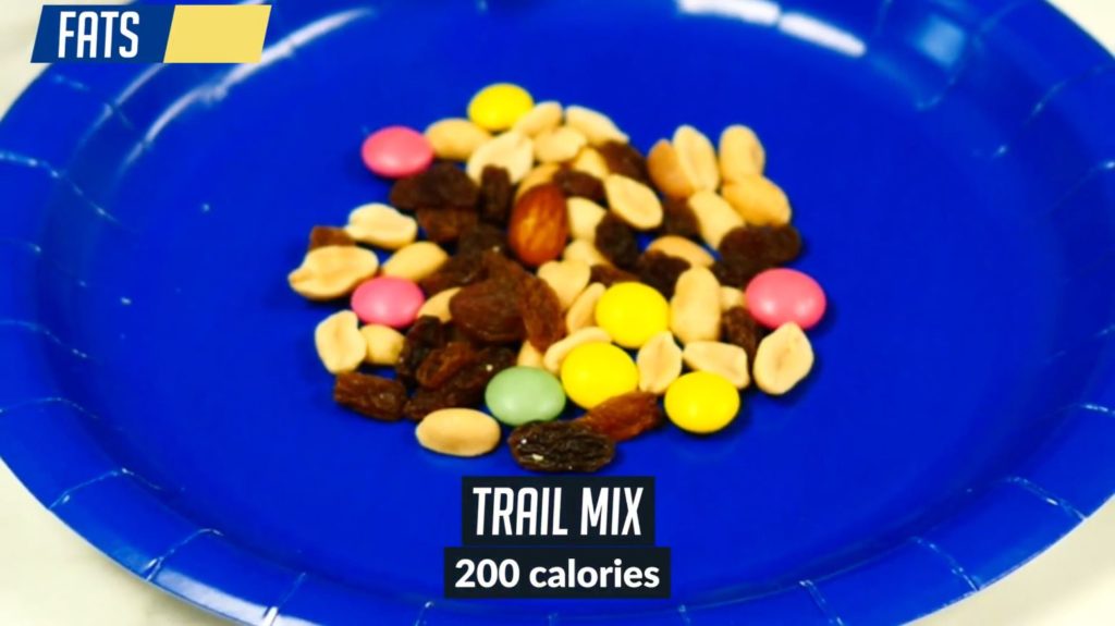 200 calories of trail mix
