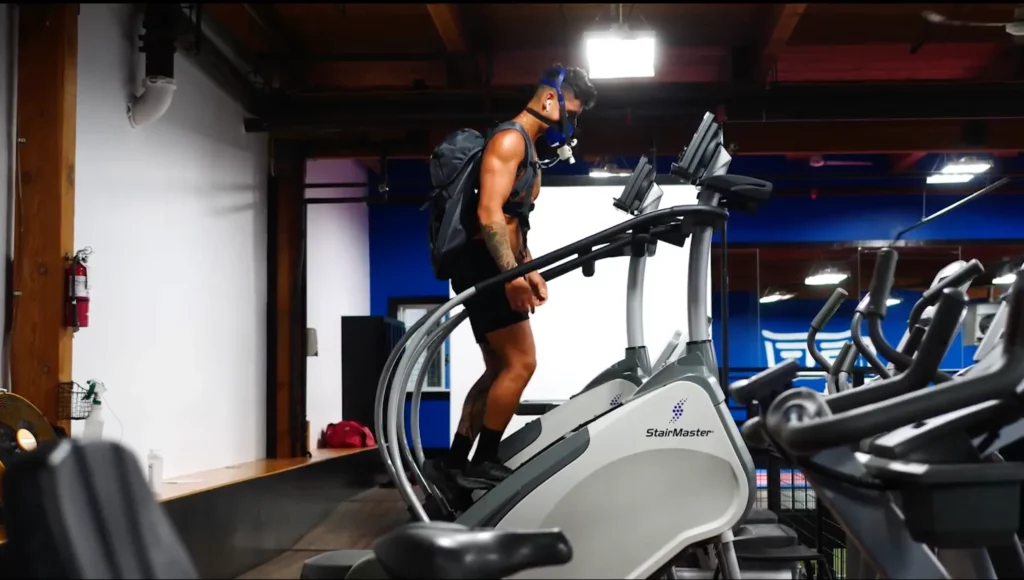Jeremy burn calories activity 3 stairmaster