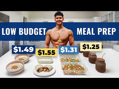 The CHEAPEST Meal Plan to Lose Fat (HEALTHY &amp; EASY)