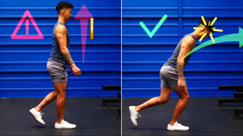 Think about lunging forward instead of lunging up during your butt workout